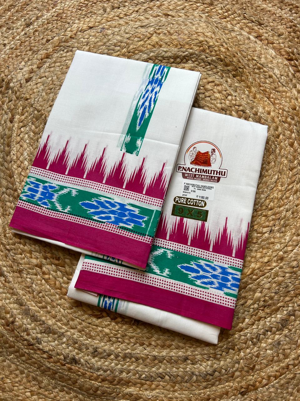 bhagalpur print dhoti