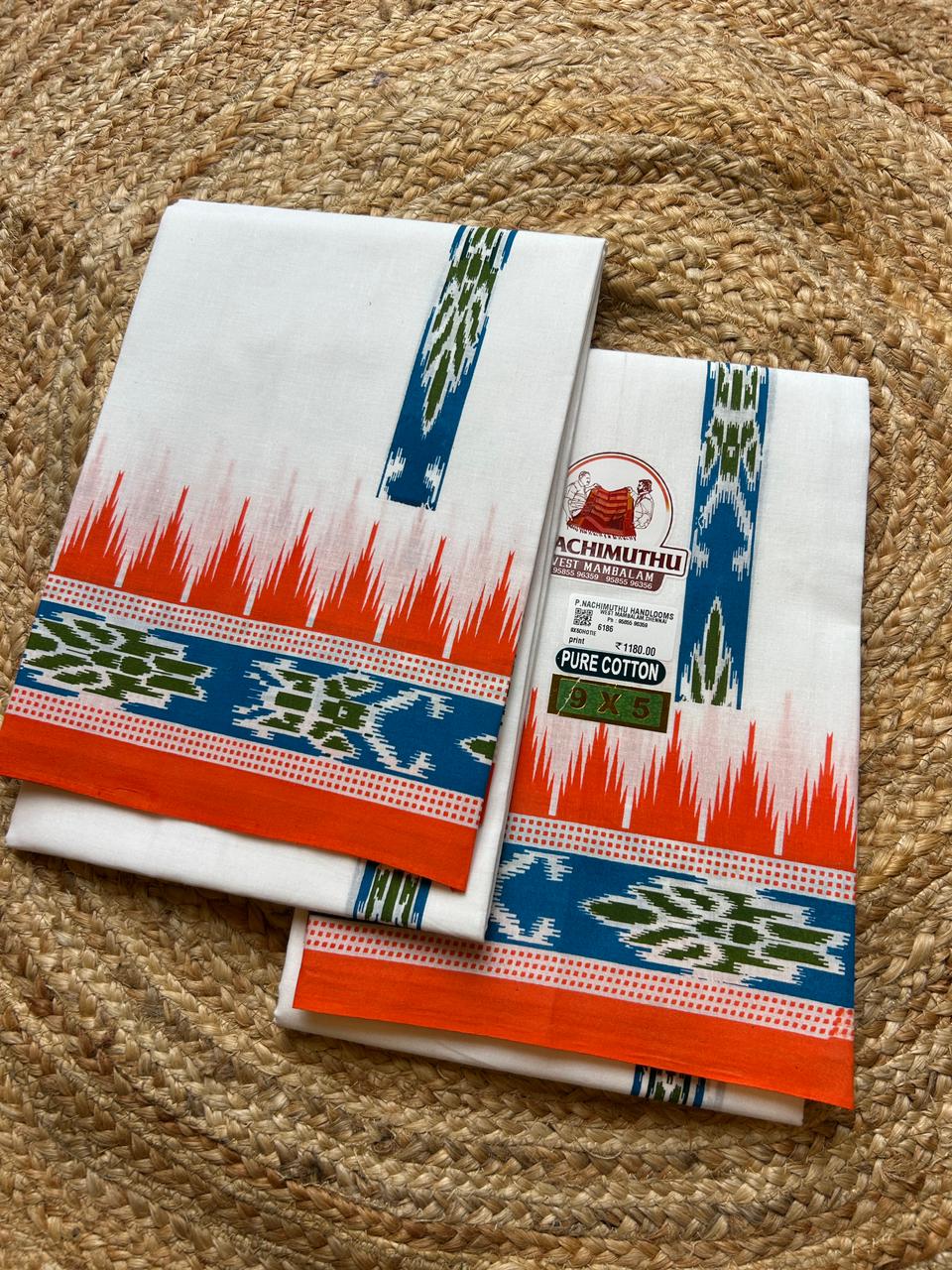 bhagalpur print dhoti