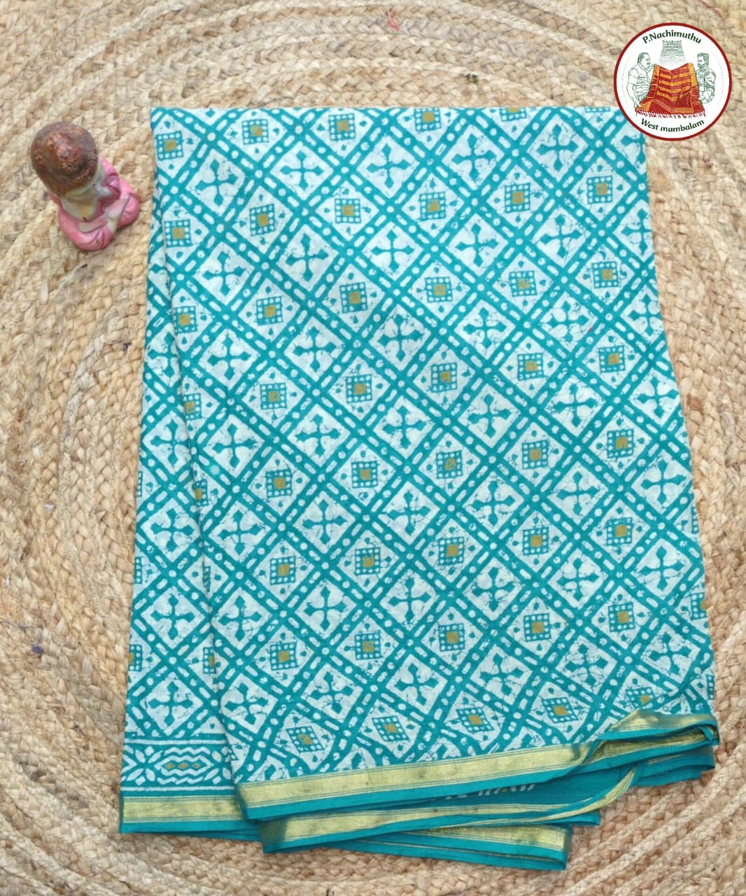 jaipur cotton saree