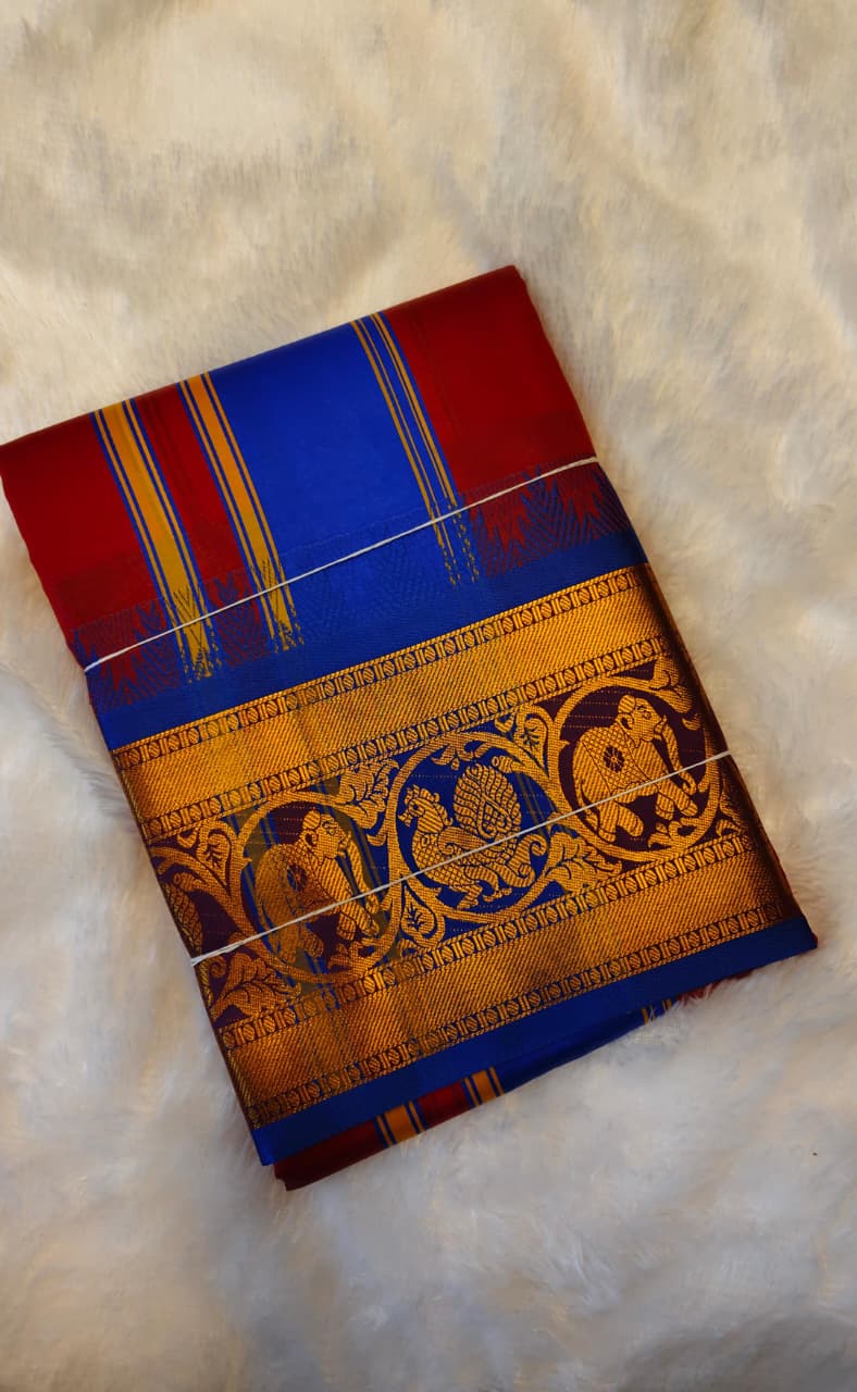 art silk dhoti 9x5