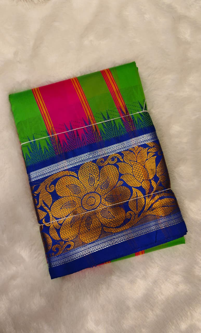 Art silk dhoti 9x5