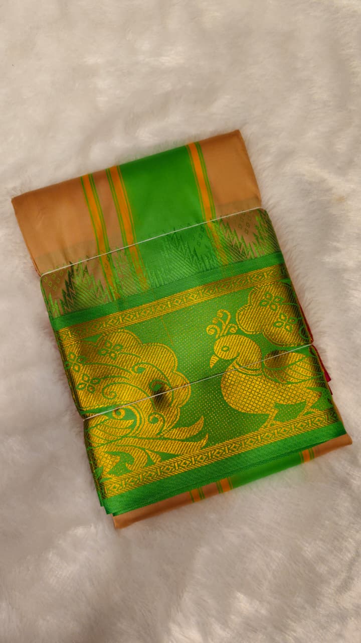 Art silk dhoti 9x5