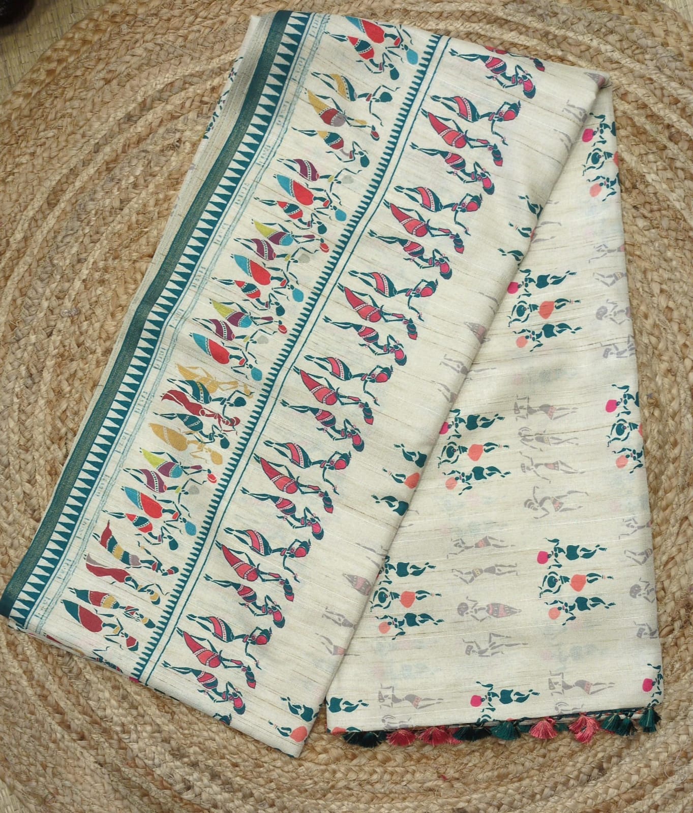 Pure Malai Silk 10 Yards Saree