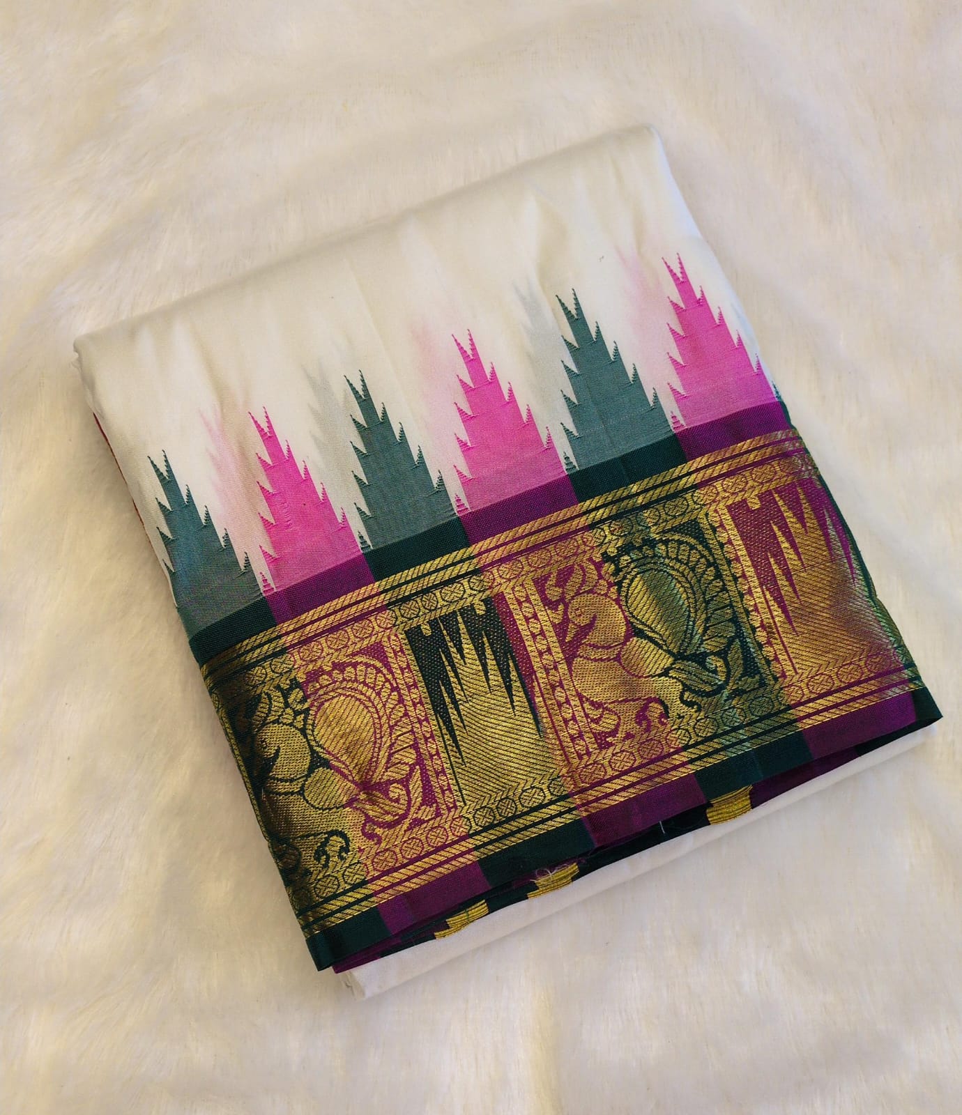 pure silk dhoti 10x6