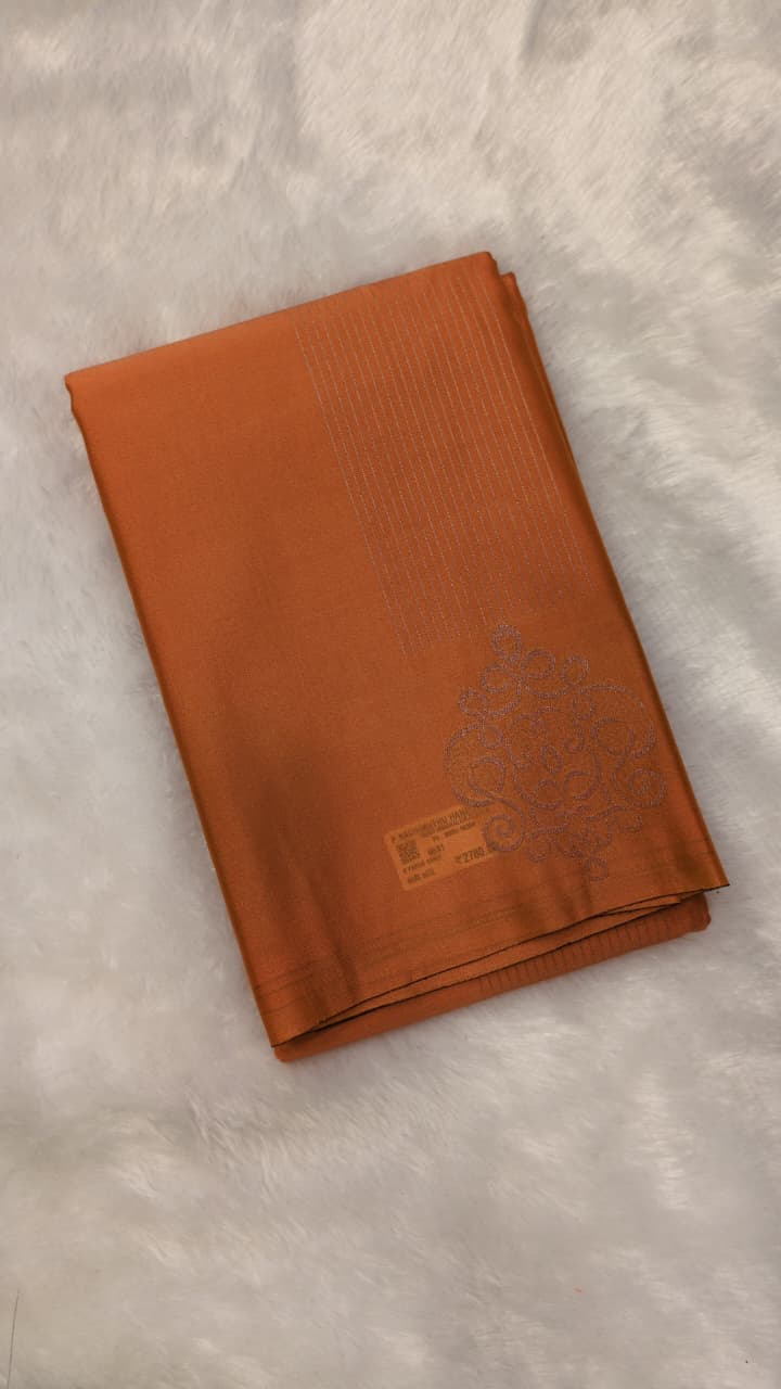semi soft silk saree 6 yards