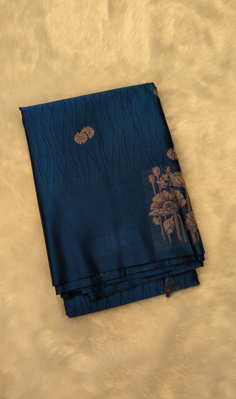 semi soft silk saree 6 yards
