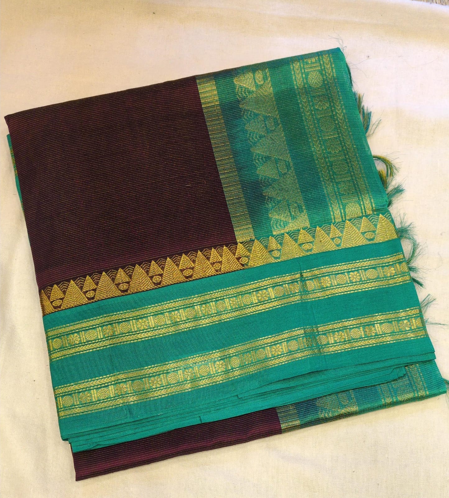 pure kanchi silk cotton